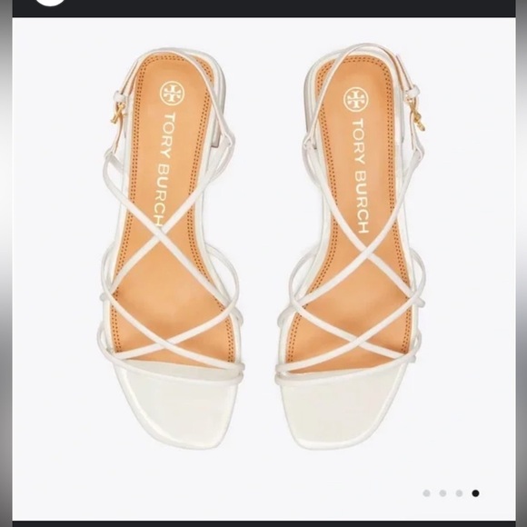 Tory Burch Shoes - Tory Burch White Strappy Sandals